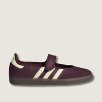 Maroon / Cream White / Gold Met